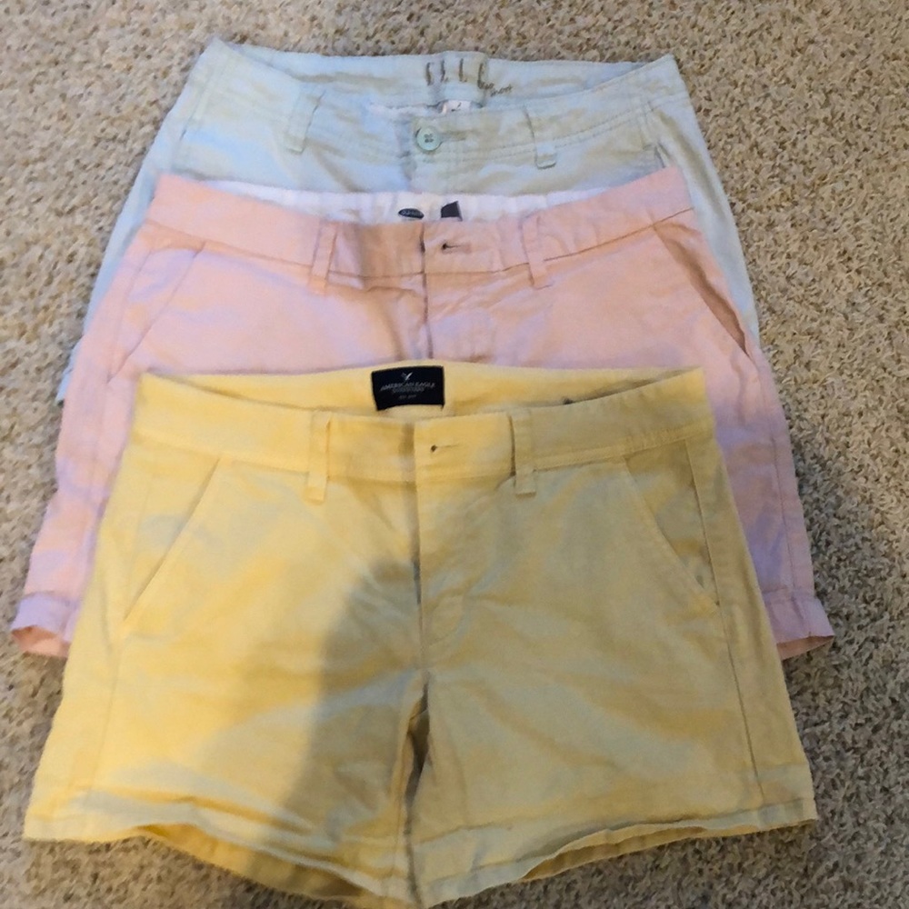 Lot bundle of 3 size 2 shorts! GUC! Adorable!